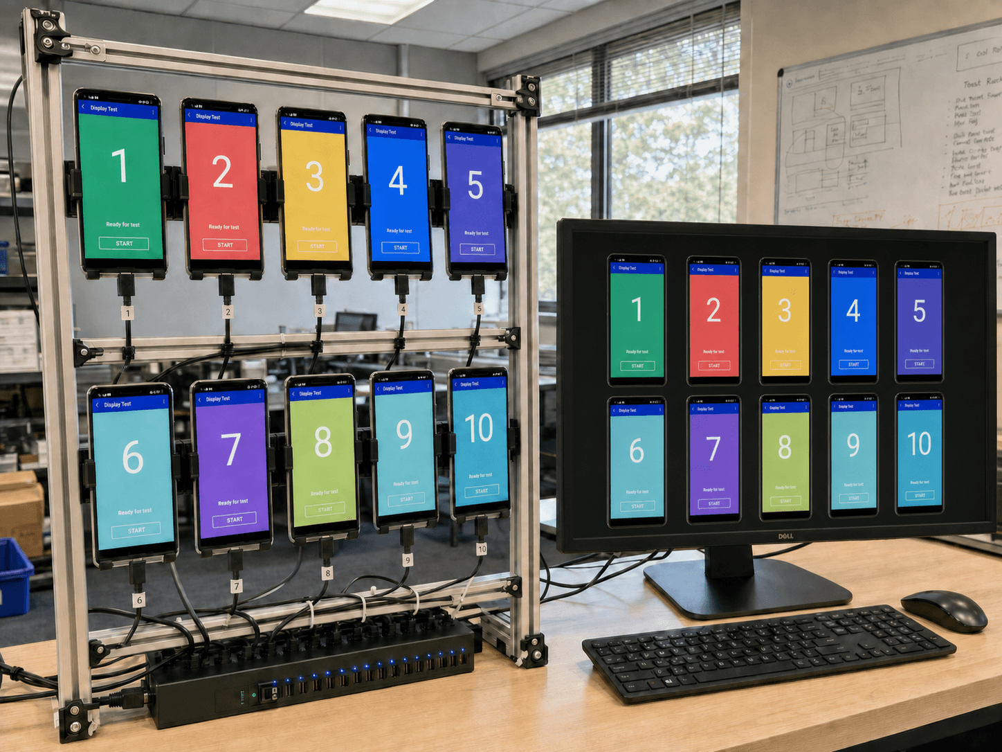 A rack running regressions